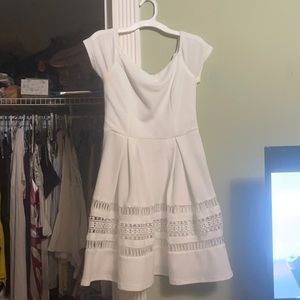 White Francesca’s dress!